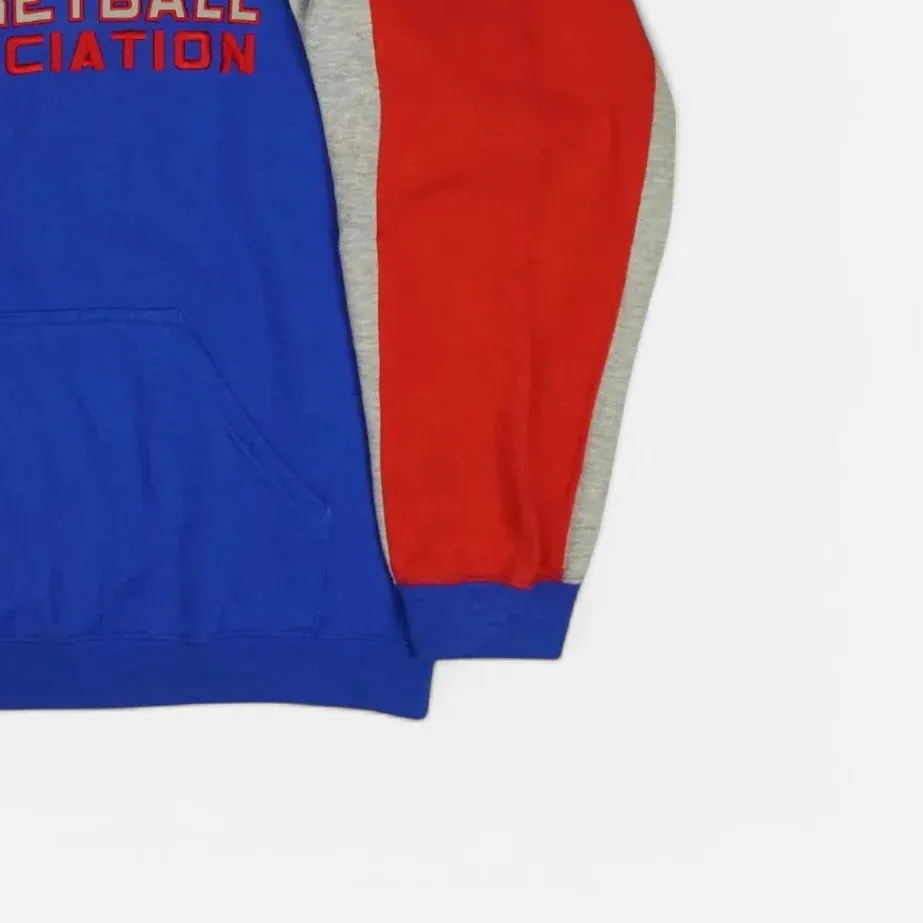 Vintage Adidas Blue NBA Hoodie (L)