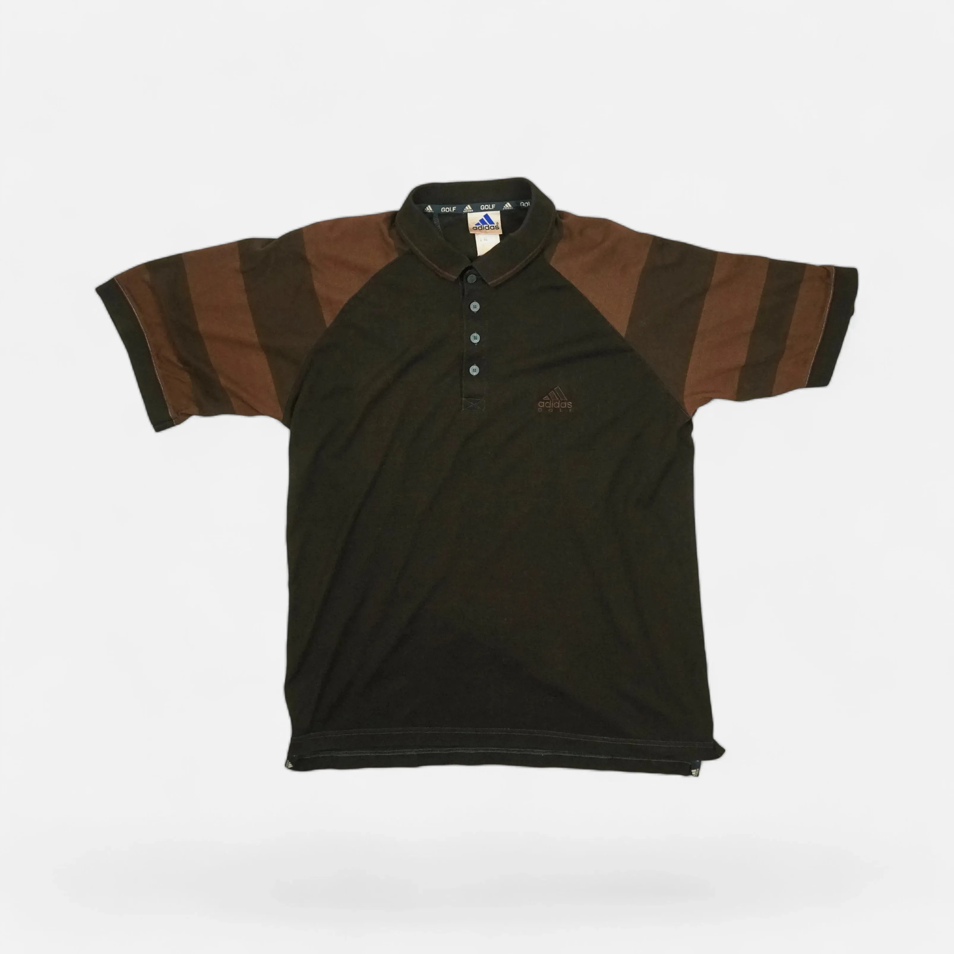 Vintage Adidas Brown Polo Shirt (L)