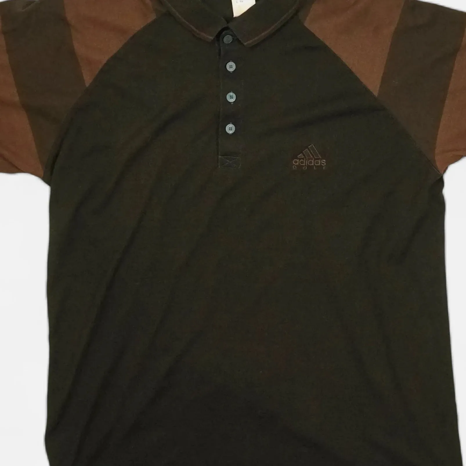 Vintage Adidas Brown Polo Shirt (L)