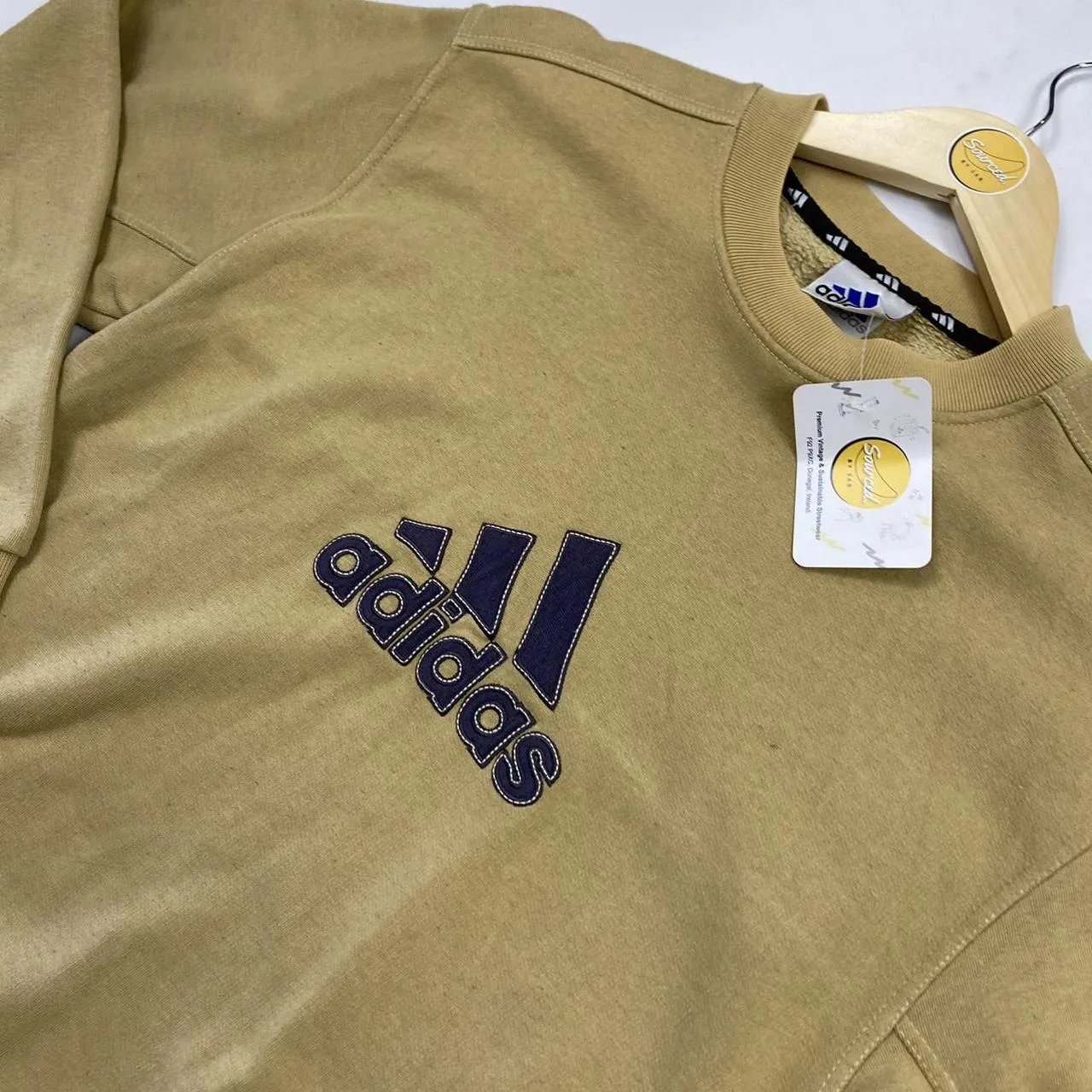 Vintage Adidas Centre Logo Sweatshirt (S)