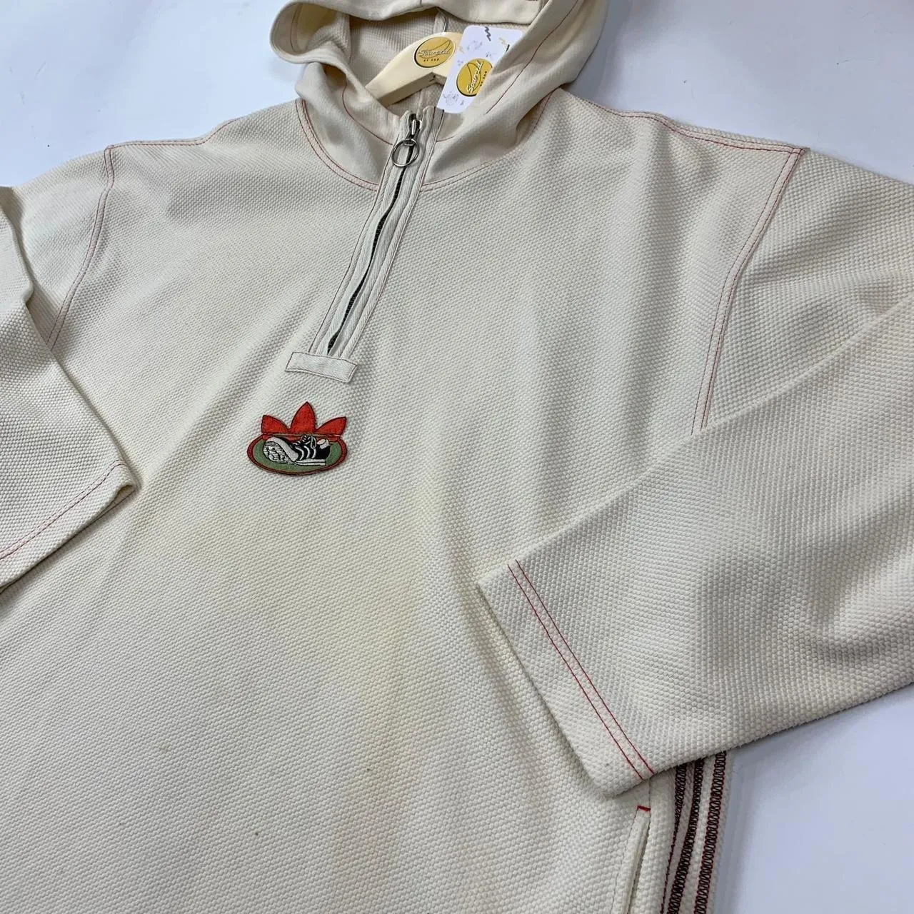Vintage Adidas Embroidered Centre Logo Crewneck (M)