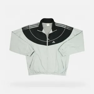 Vintage Adidas Grey Trackjacket (L)