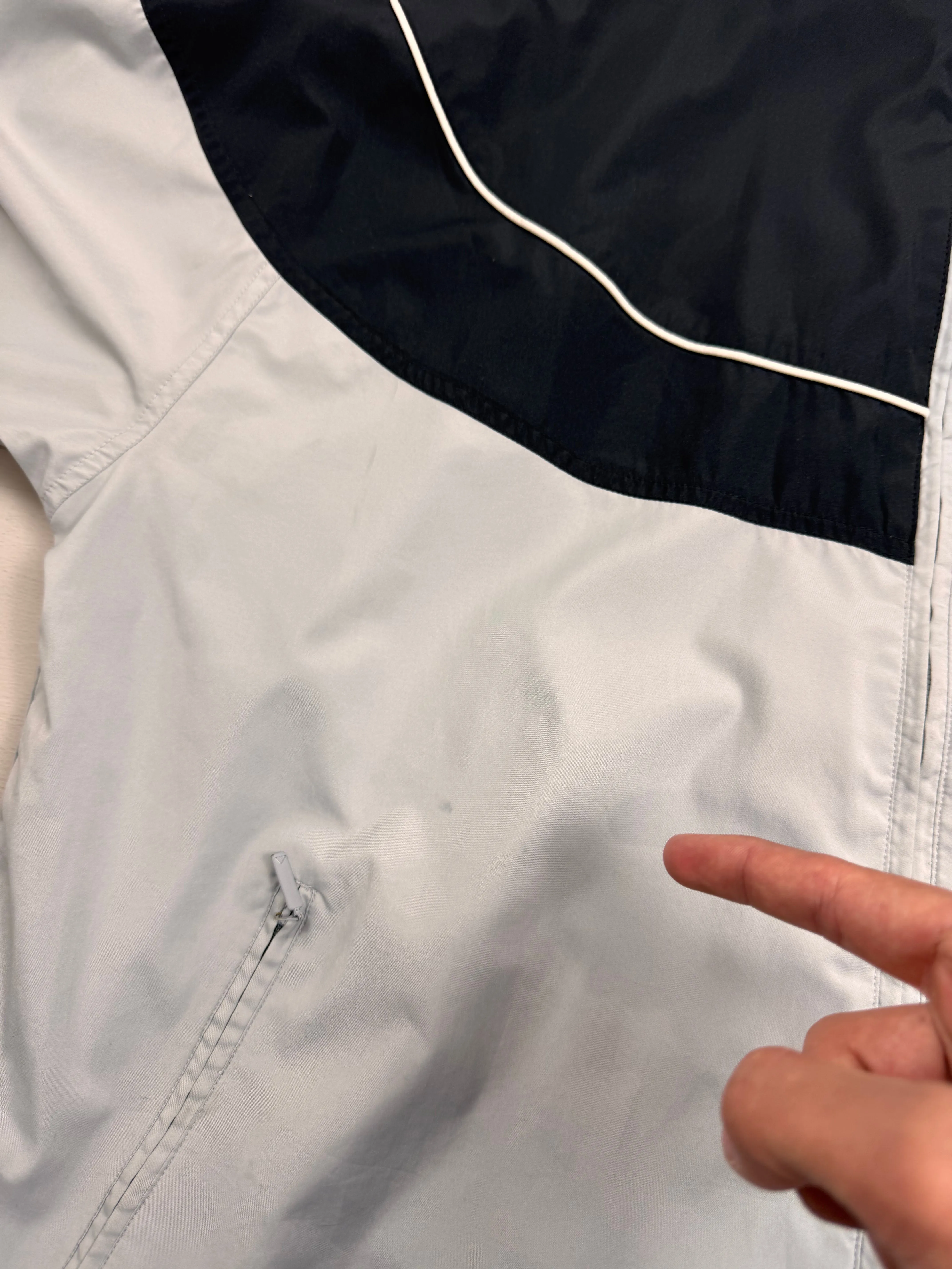 Vintage Adidas Grey Trackjacket (L)