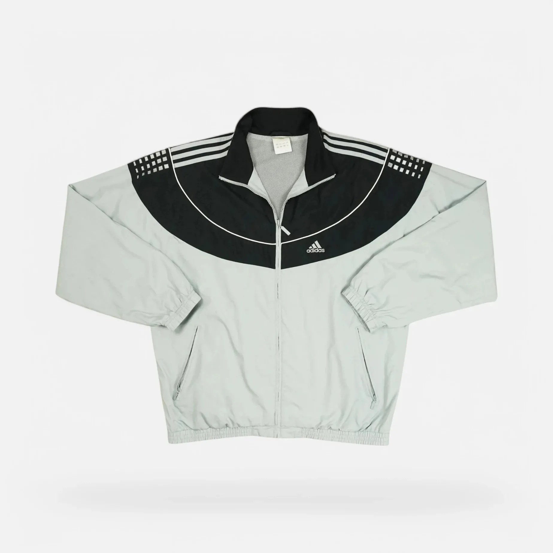 Vintage Adidas Grey Trackjacket (L)