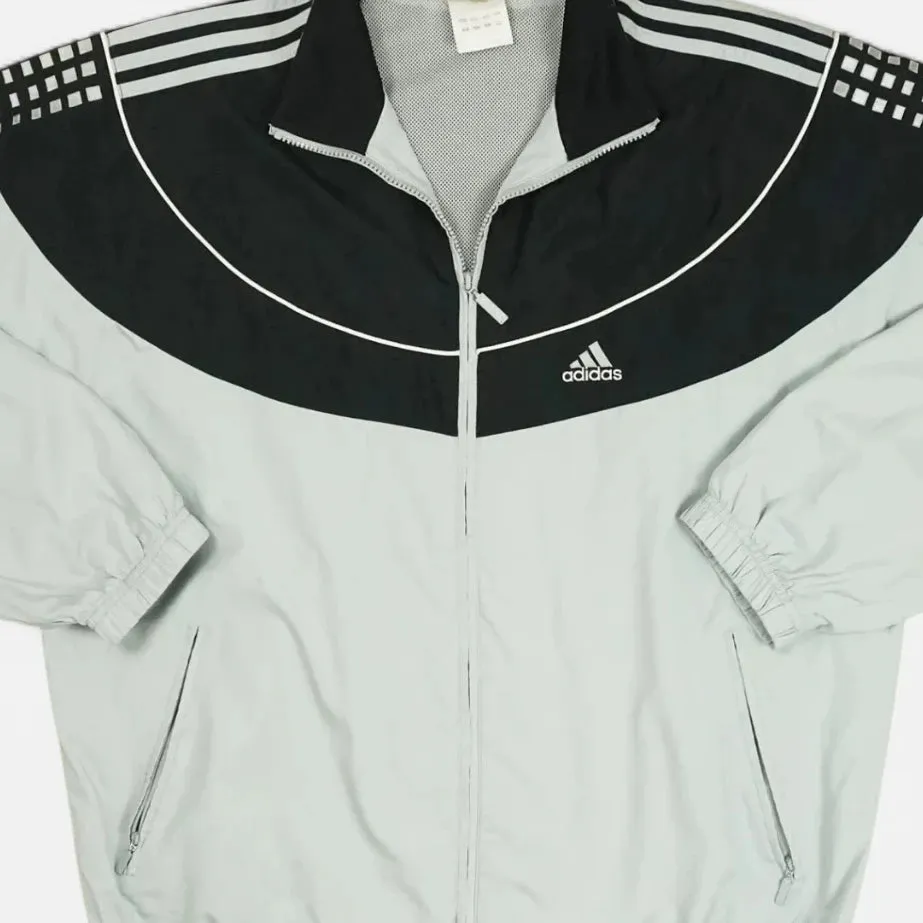 Vintage Adidas Grey Trackjacket (L)