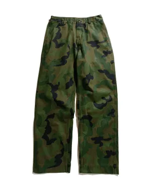 Warehouse Lot. 1236 USMC HBT P53 Utility Pants First-Time Camouflage