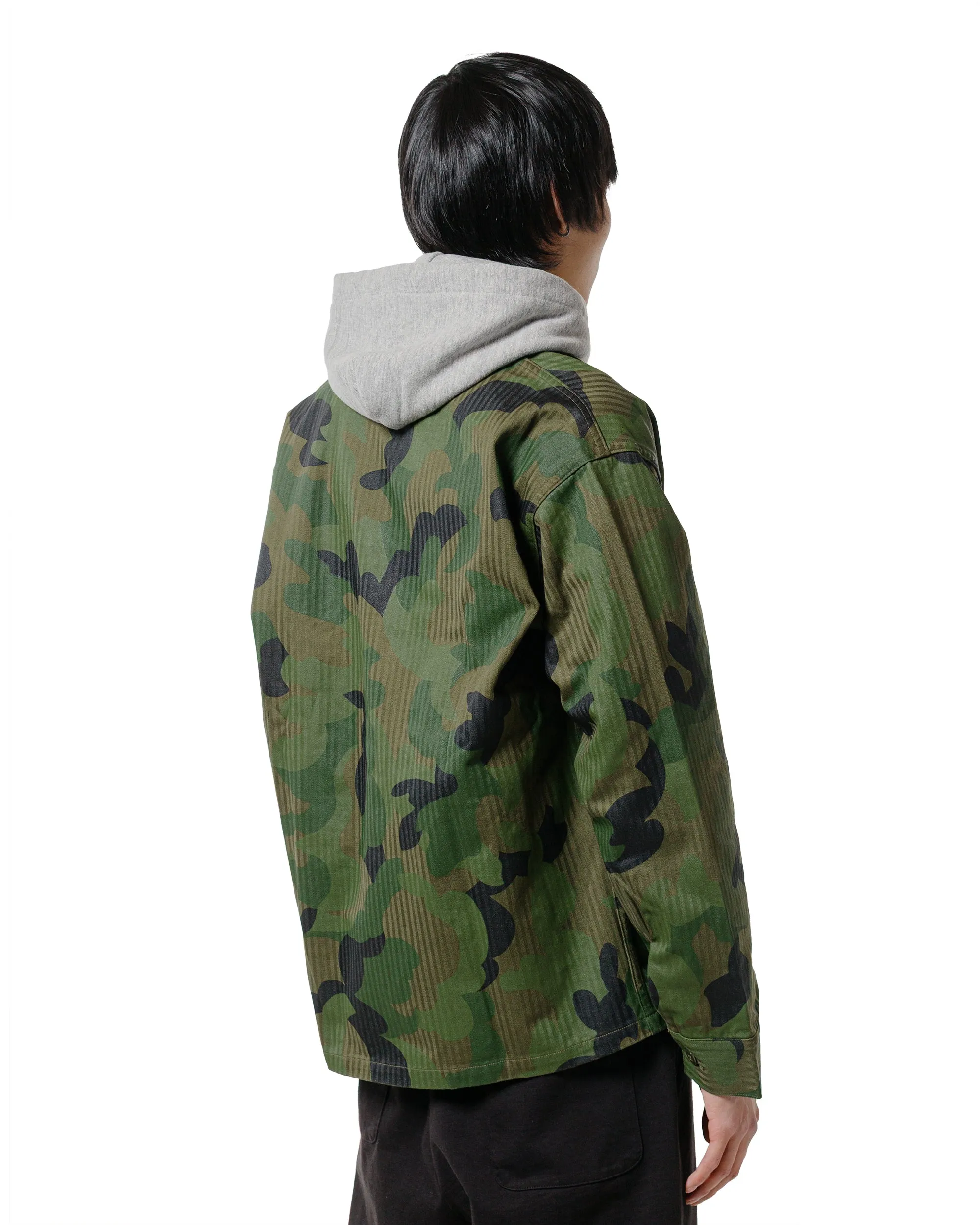 Warehouse Lot. 2226 USMC HBT P53 Utility Jacket First-Time Camouflage
