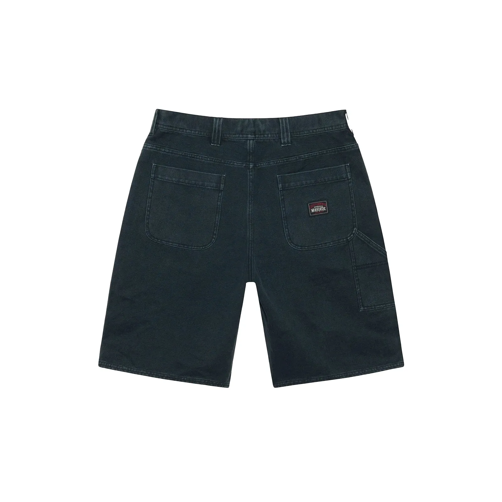 Washed Canvas Work Short