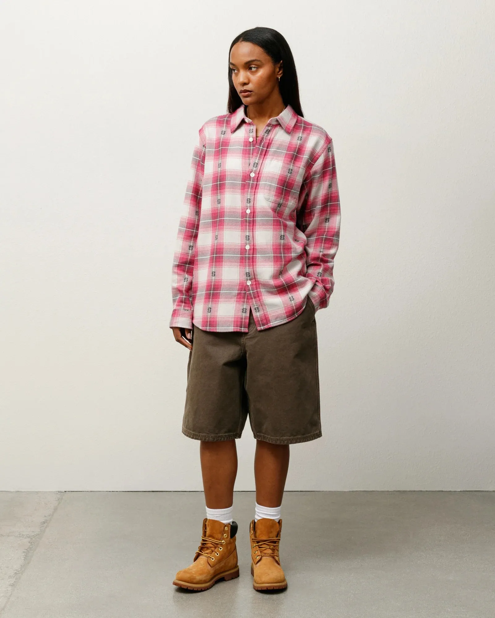 Washed Canvas Work Short