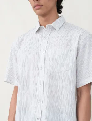 Wavy Striped Shirt (Natural)