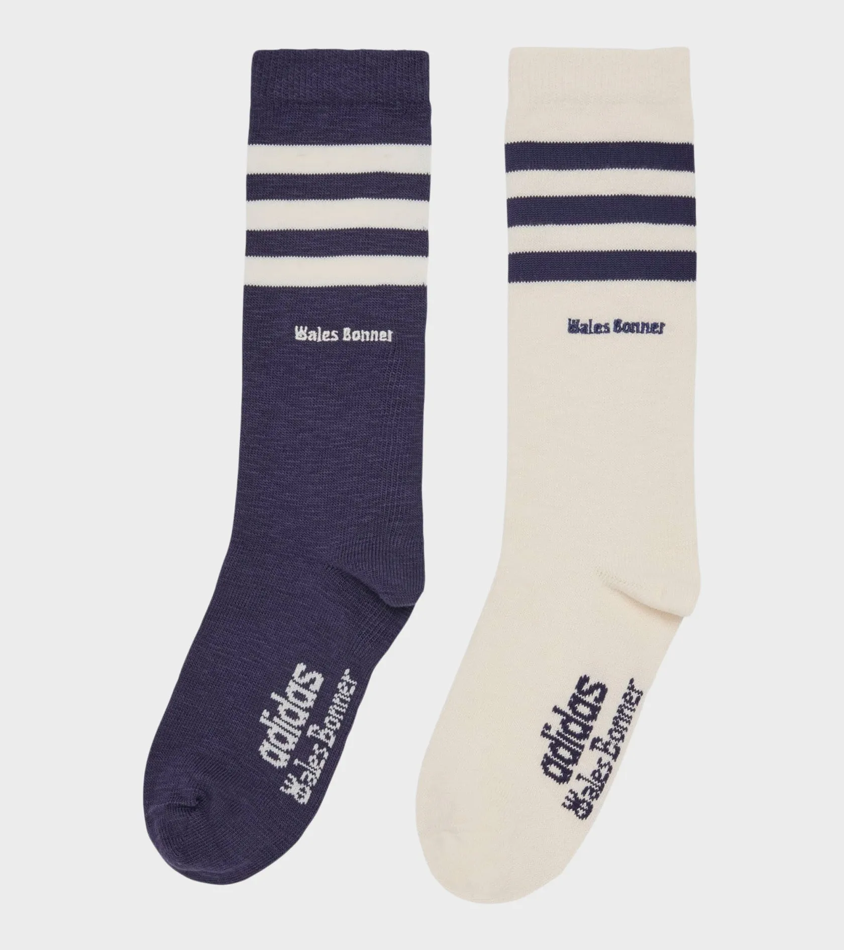 WB 3S Socks Navy/Cream White