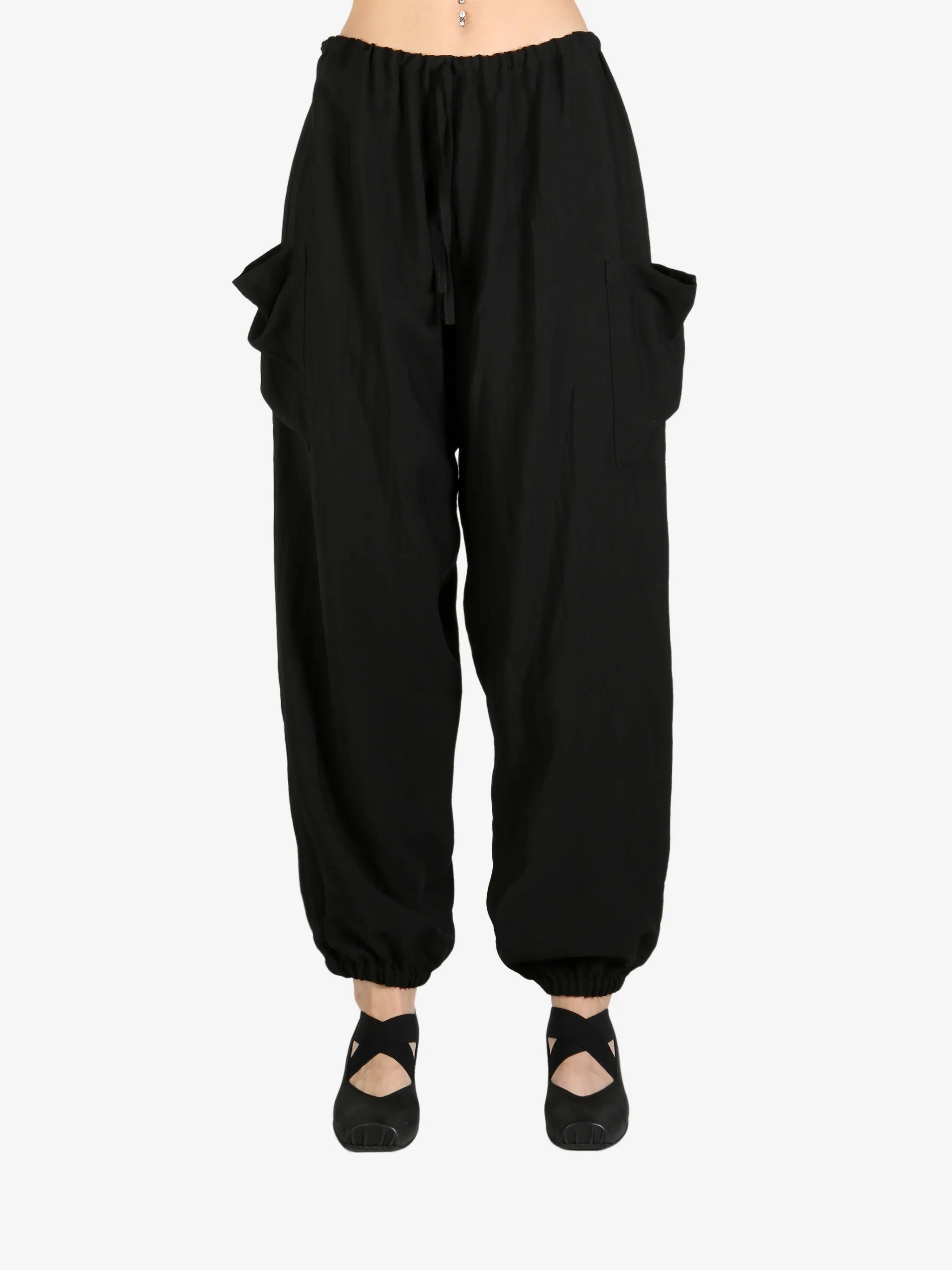 YOHJI YAMAMOTO - Women Relaxed Fit Pants